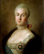 Pietro Antonio Rotari Portrait of Grand Duchess Yekaterina Alexeyevna oil painting reproduction